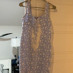 Forever 21. Floral distressed dress.